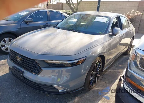 2025 Honda Accord Hybrid Touring from USA, damaged, VIN 1HGCY2F89SA018896